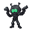 um personagem para game de guerra estilo esterminador do futuro aleatorio em posiçao t