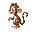 cute monkey critter, side view