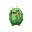 cute chubby cubic watermelon-monster pet