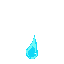 a light blue flame representing the essence that makes up souls