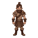 give me warrior without equipment
