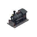 train engine warhammer 40k style top down sprite 
