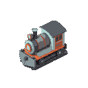 train engine top down sprite side-facing 