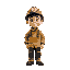 firefighter young guy