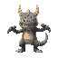 monster fakemon attacking