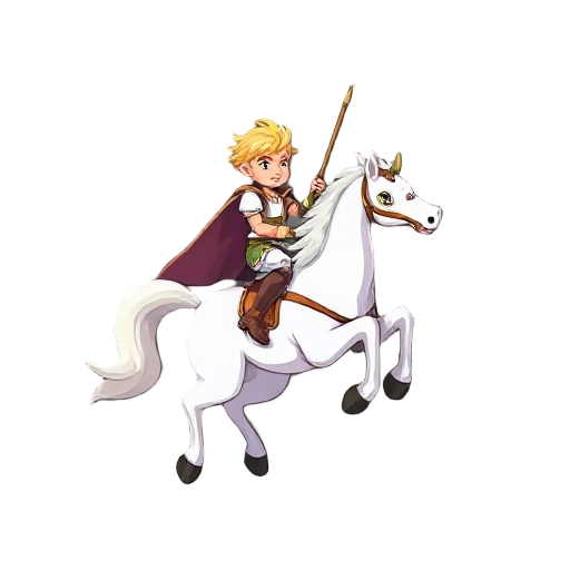 looking for an olypian riding a pegasus 2d sprite