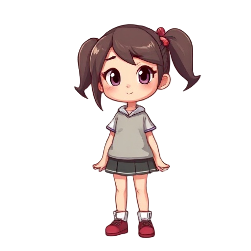 a girl 
