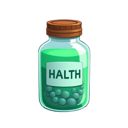 health potion jar