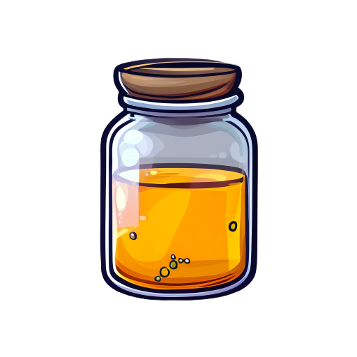 health potion jar