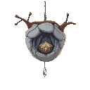 hanging cocoon