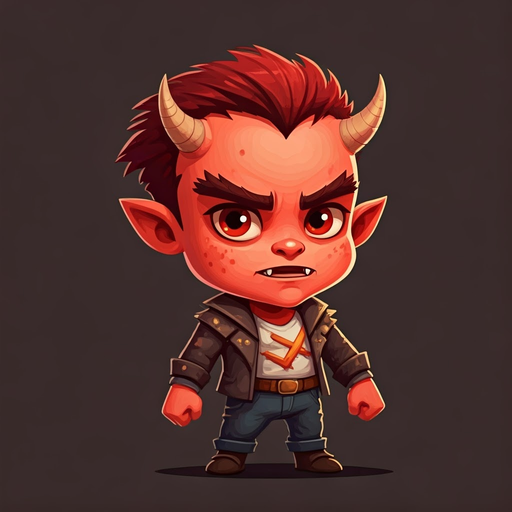 demon character red