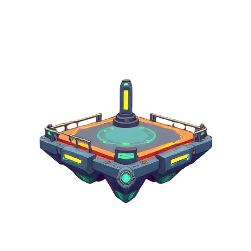 futuristic platform cilander