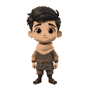 afghan boy character