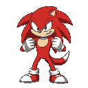 knuckles facing sideways in fighting stance 