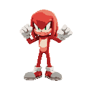 knuckles facing sideways in fighting stance 