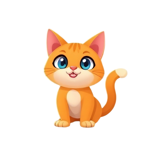 an orange cat