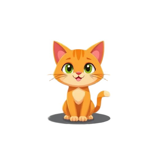 a orange cat