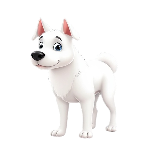 white doggy