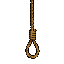 a hanging rope
