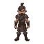 warrior idle pose