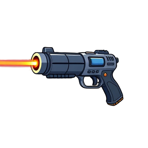 laser gun