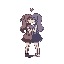 2 girls kissing pixelated