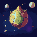 map of planet