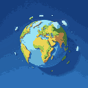 map of earth