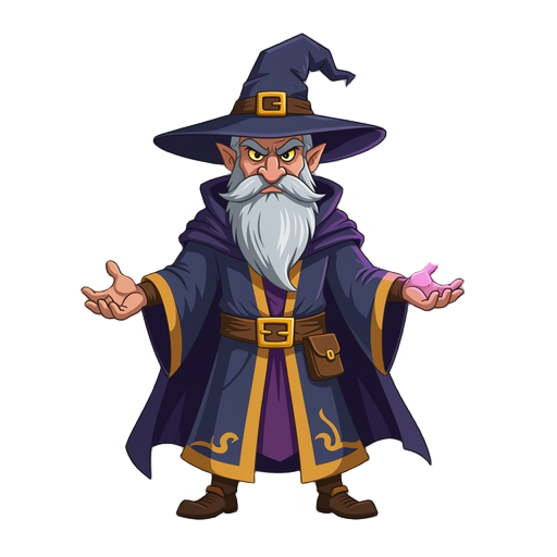 evil dark wizard