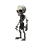side view of lost battle-scarred ghoul