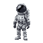 astronaut with a spacesuit and booster pack