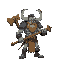 a big cyclops with a club