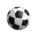 soccer ball full screen zoom round black ultraa zomm cricle