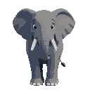 an realistic elephant 