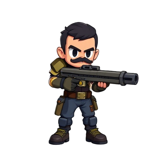 gunner brawl stars style