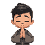 intence face praying