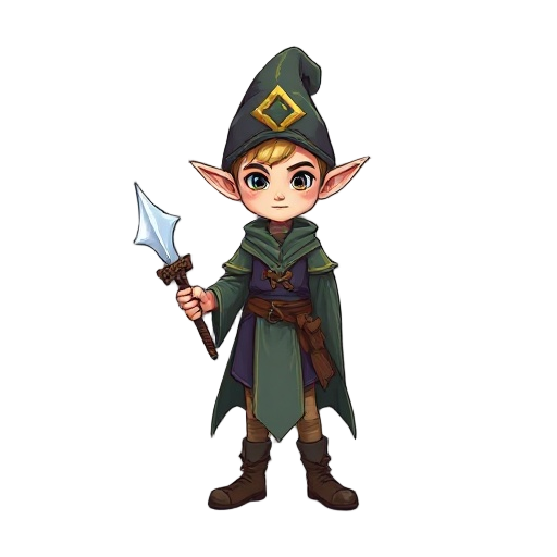 short elf mage