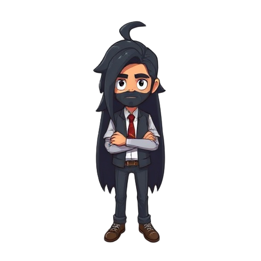 badboy teacher long hair
