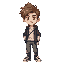 a young man named ashen, 18 years old, standing 1.79 meters tall, with light brown hair, slightly fit physique, and wearing casual urban streetwear. his skin is fair, and he has a determined look in h
