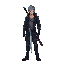 sword, male, cyberpunk