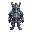 generate me an image of a terraria knight armour set 