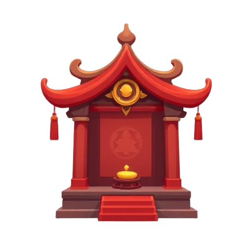 red sacrifice altar