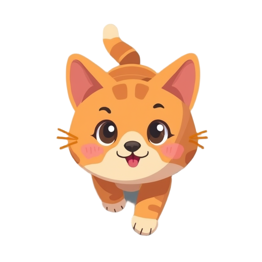 a brown cat walking
