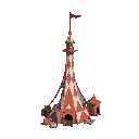 the broken circus tower