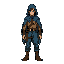 More fantasy clothes like a cloak above the clothes
