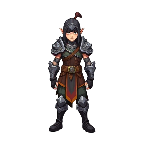 side view templair warrior