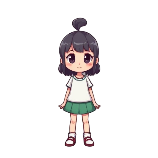 cute girl 8 bit