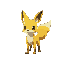 yellow picachu spark fox