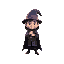 little magician in a cloak