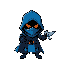 a blue rogue thats minimalistic